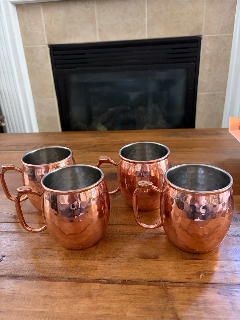 Copper Colored Mugs, 18oz